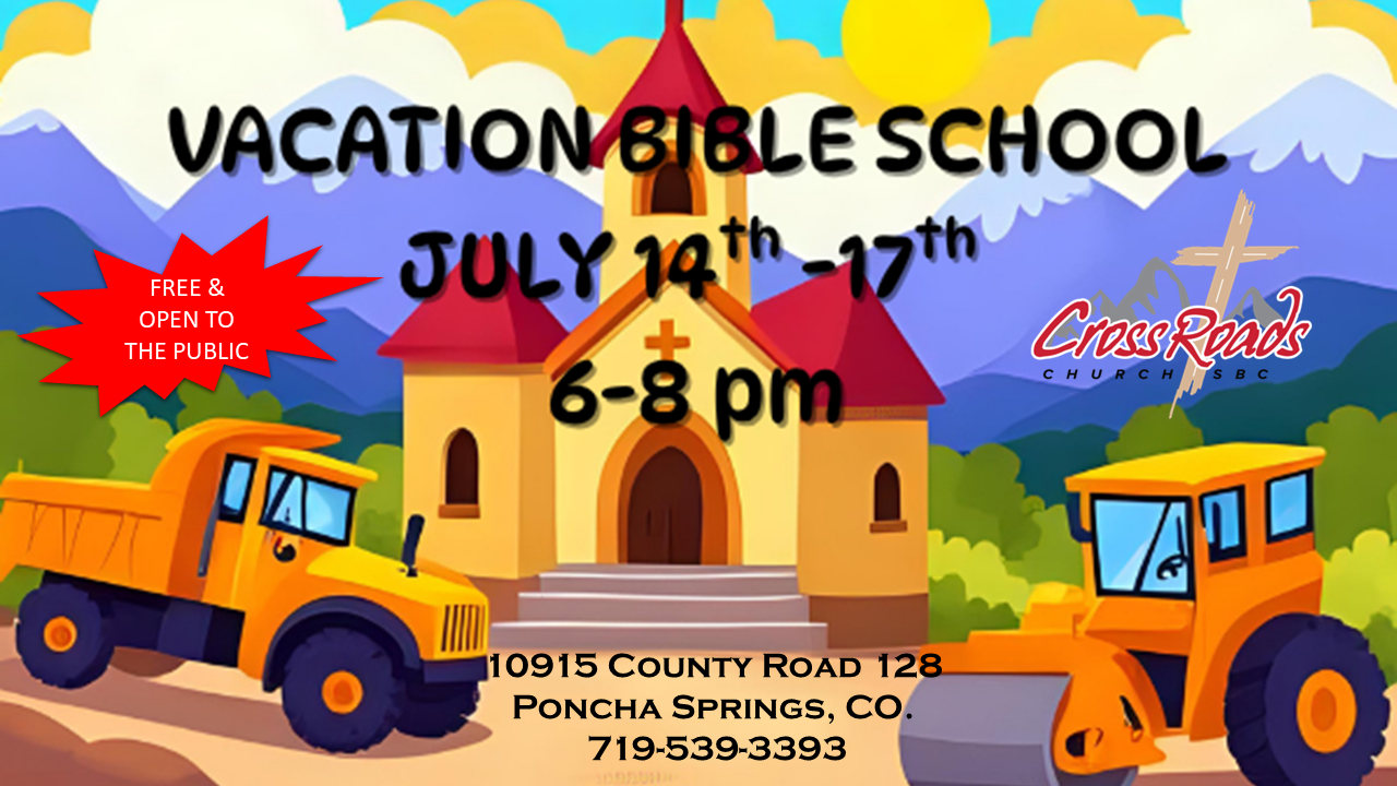 Vacation Bible School-"Concrete & Cranes"